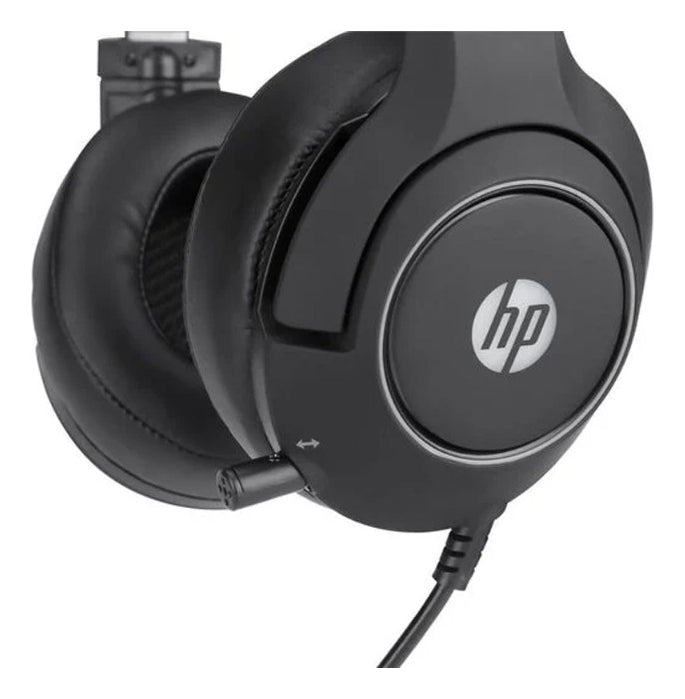 Audifonos Gamer Hp DHE-8003 Pc Negro Azul – imagen 3