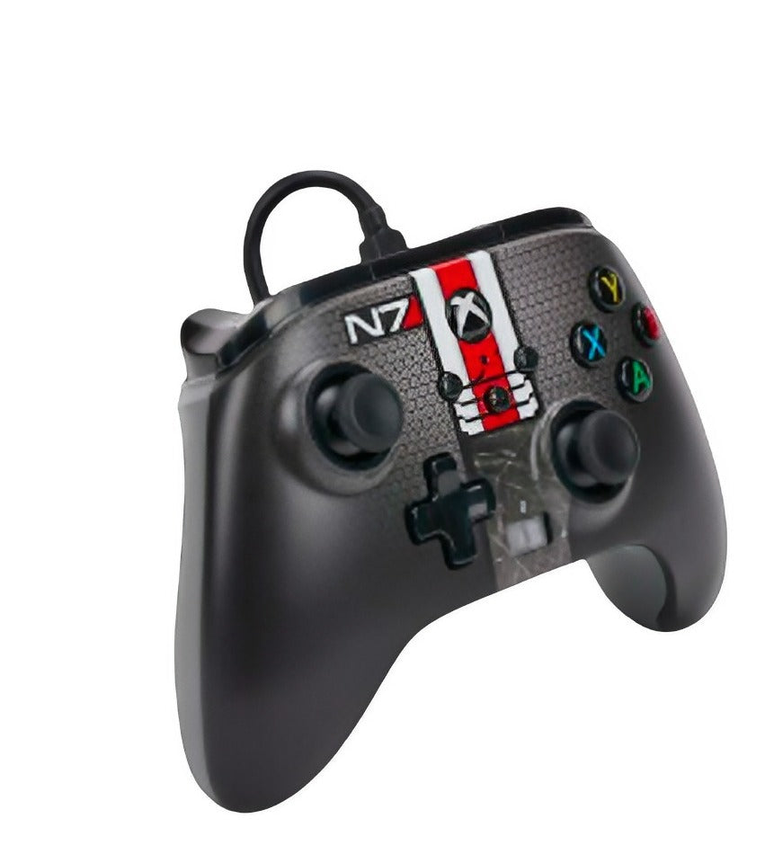 Control Alambrico Powera Xbox One Serie X / S Mass Effect N7 – imagen 2