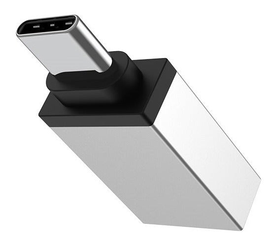 Adaptador Otg USB-A a USB-C Borofone BV3 Gris – imagen 3