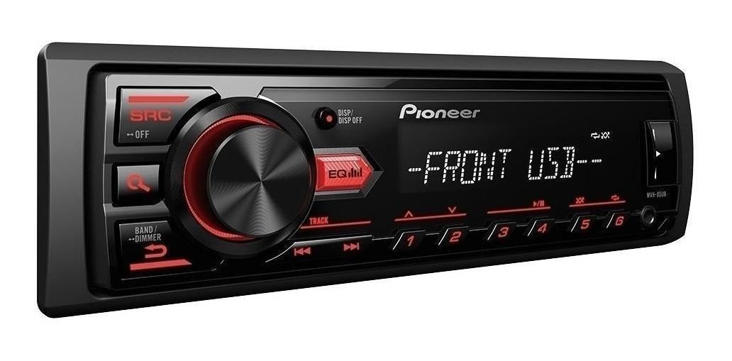 Radio Pioneer MVH-85UB Usb Negro – imagen 2