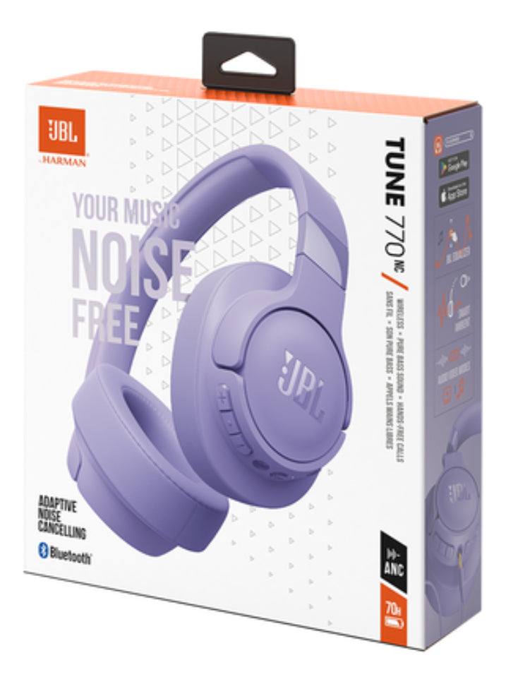 Audífonos Bluetooth Jbl Tune 770nc Cancelacion De Ruido Violeta – imagen 3