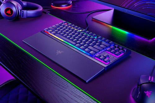 Teclado Gamer Razer Hibrido Ornata V3 Tkl Ingles Negro – imagen 2