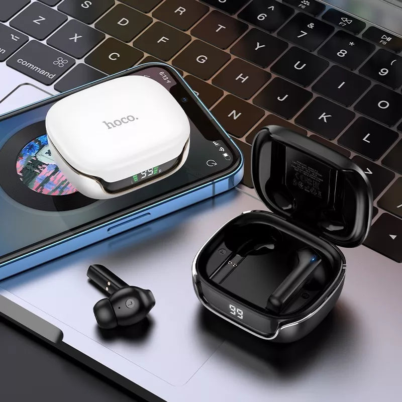 Audífonos In Ear Bluetooth Hoco Ew18 Blanco – imagen 3