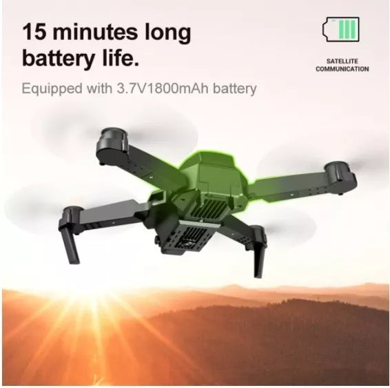 Dron Pro E88 Max Con Doble Camara + 2 Baterias Negro – imagen 2