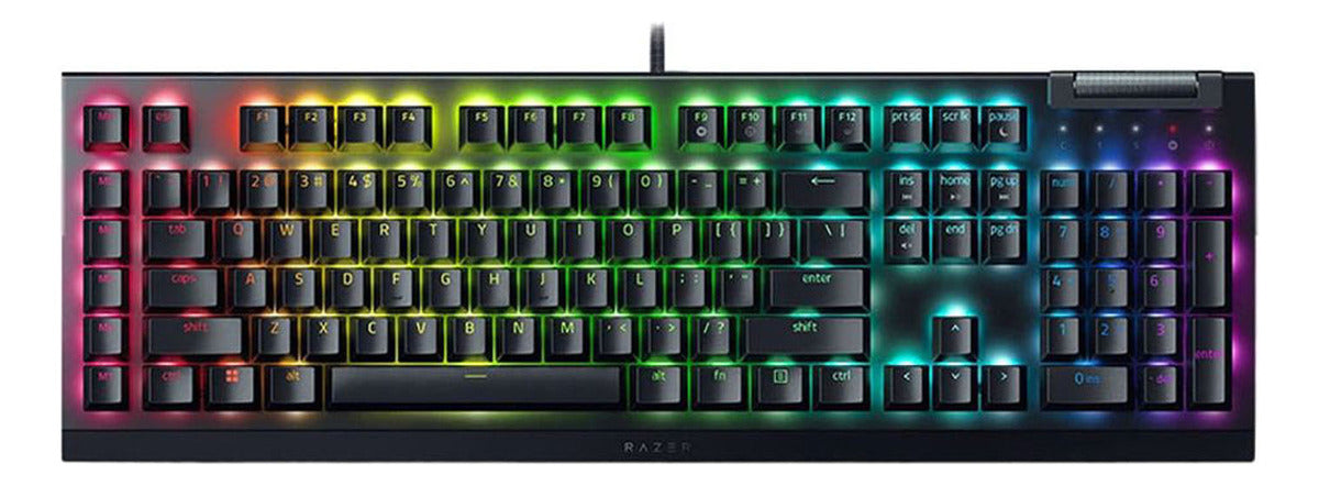 Teclado Gamer Razer Mecanico Blackwidow V4 X Switch Yellow Idioma Español – imagen 3