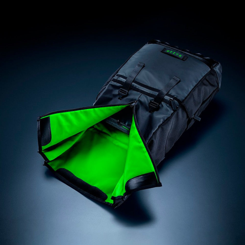 Mochila Razer Recon Roll-top Impermeable Negro – imagen 3