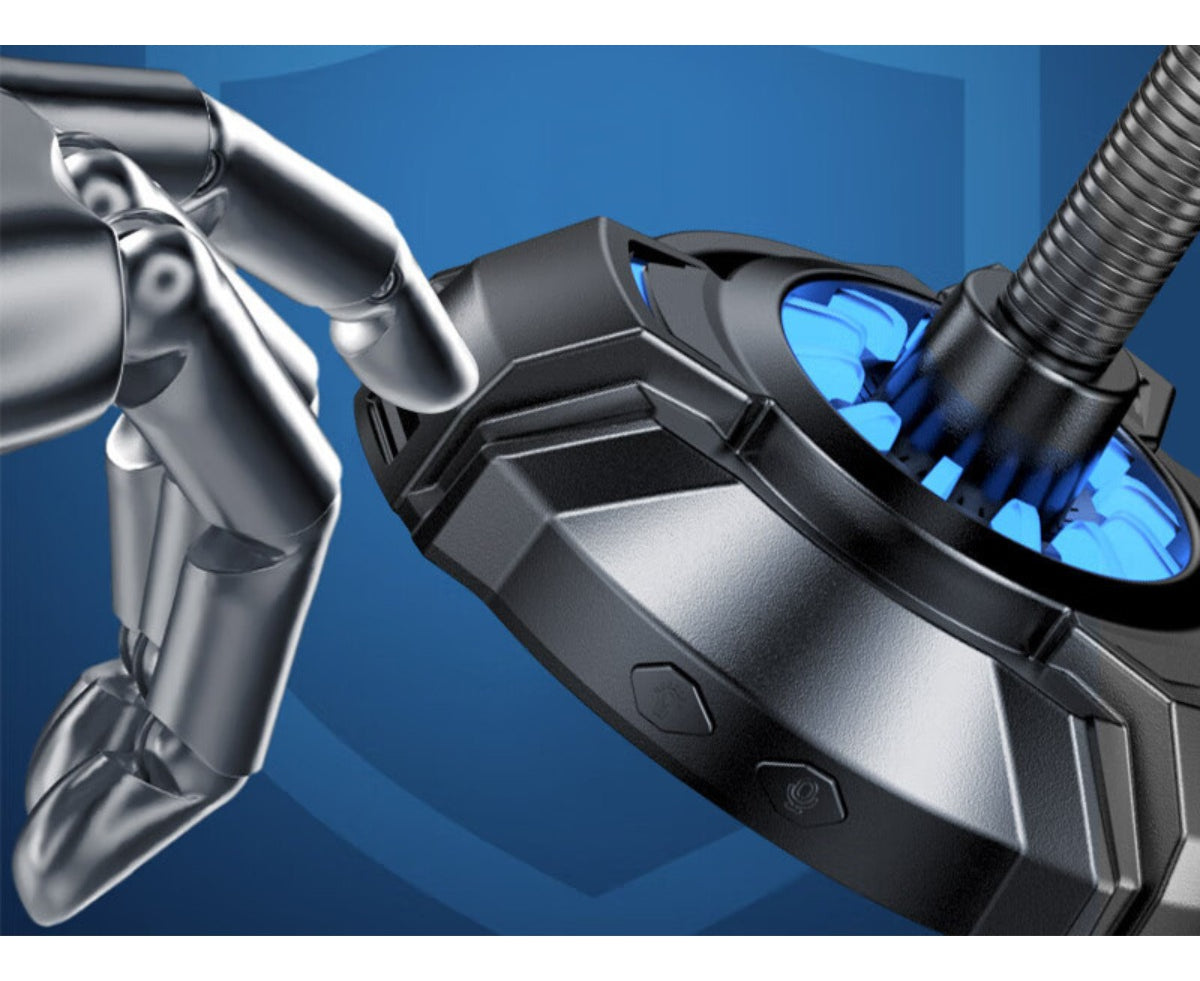 Microfono Escritorio Gamer Hp 3.5mm + Lampara Usb Dhp-1100c Negro – imagen 2