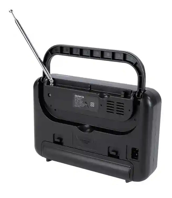 Radio Analógico Am Fm Portátil Aiwa Awfml4 Negro – imagen 2