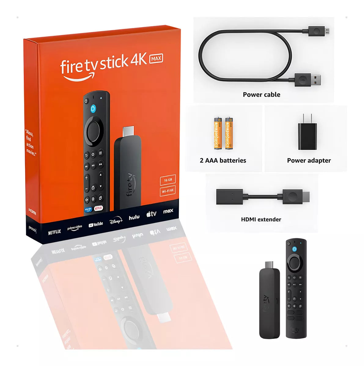 Amazon Fire Tv Stick 4k Max 16 GB Wifi 6 Ultra Rápido Negro – imagen 4