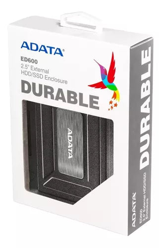 Cofre 2.5 Adata Antigolpes Usb 3.2 Gen1 Ed600 Negro – imagen 2