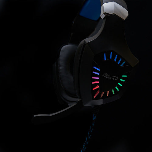 Audífonos Gamer Njoytech Rgb Usb V7.1 Ps4 Switch Pc Negro – imagen 3