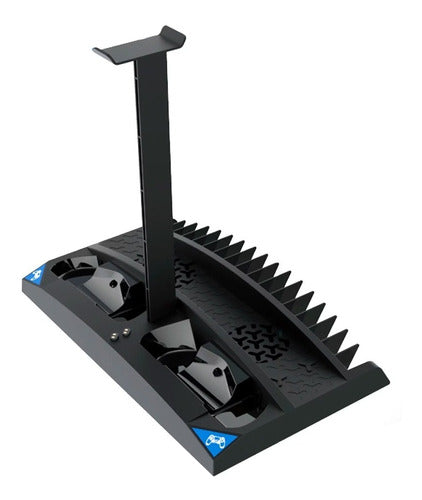 Soporte Multifuncional Cargador Ipega Pg-PG-P4009 Para Ps4 Negro – imagen 2