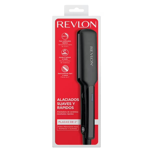 Plancha Revlon Fast Results Ceramica RVST2182LA2 Negro – imagen 2