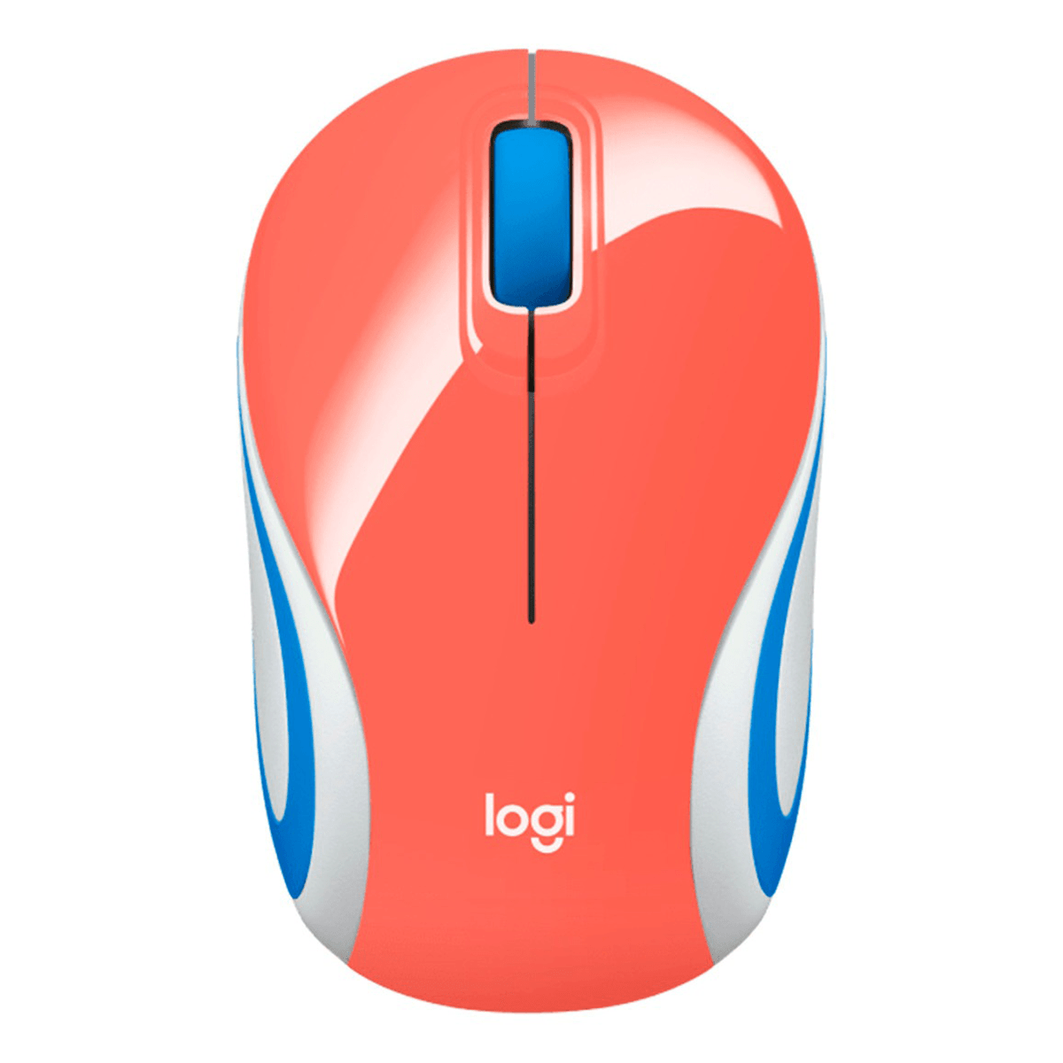 Mouse Inalambrico Logitech Mini M187 Coral