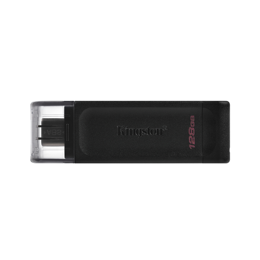 Pendrive Kingston Datatraveler 70 Dt70 128 Gb Usb 3.2 Negro
