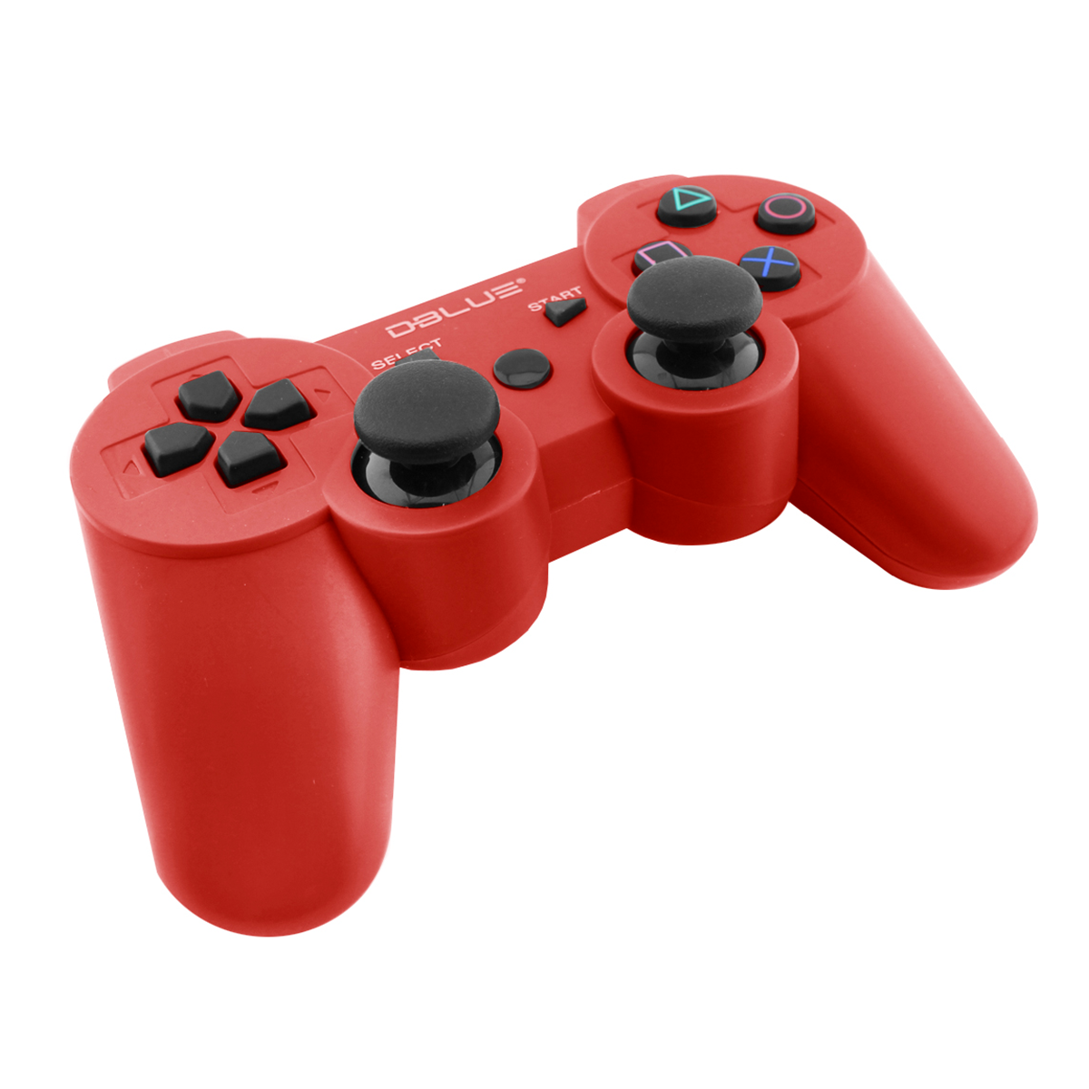 Control Mando Joystick Ps3 Dshock Dblue Rojo