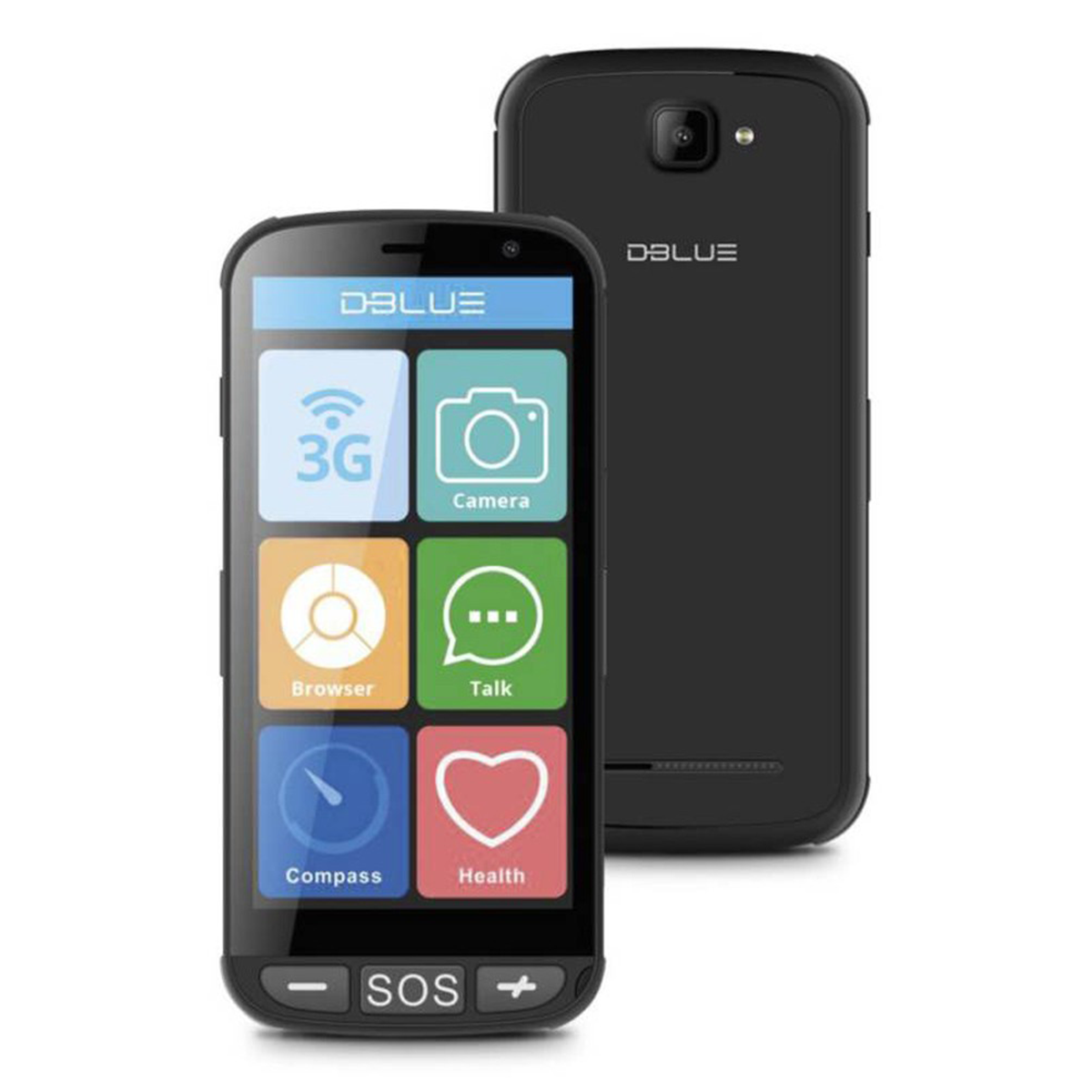 Telefono Celular Senior Adulto Mayor Tecnolab Android 5,1 Tl106 Negro