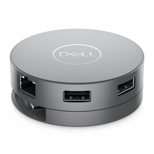 Adaptador Dock Hub Dell Da310 Usb C Hdmi Vga Dp Usb-C/A Gris