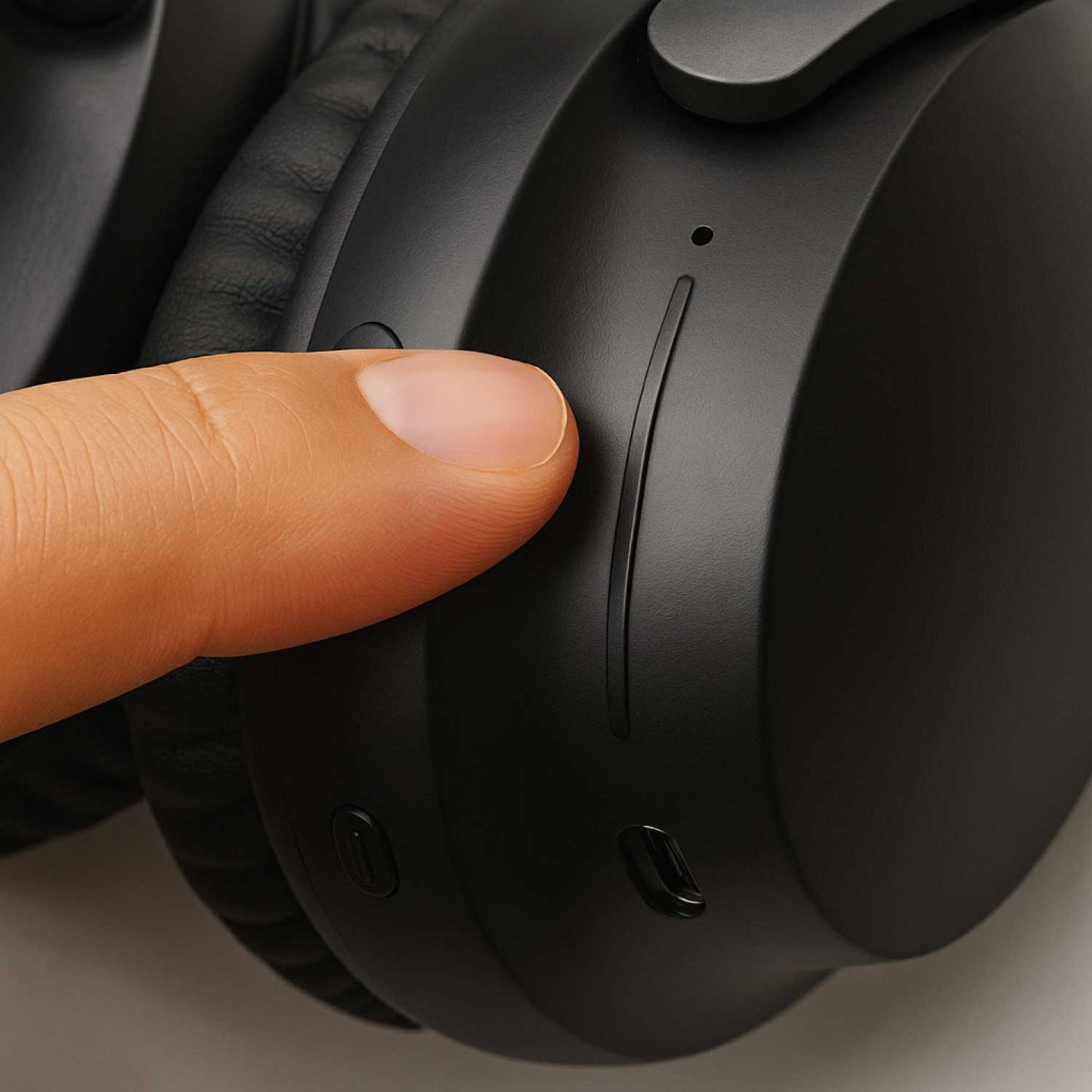Audifonos On Ear Bluetooth Microlab Anc Power Sound 9454 Negro – imagen 4