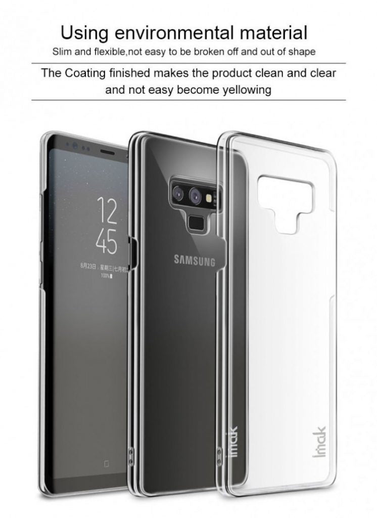 Samsung Galaxy Note 9 Imak Carcasa Transparente Rigida – imagen 2