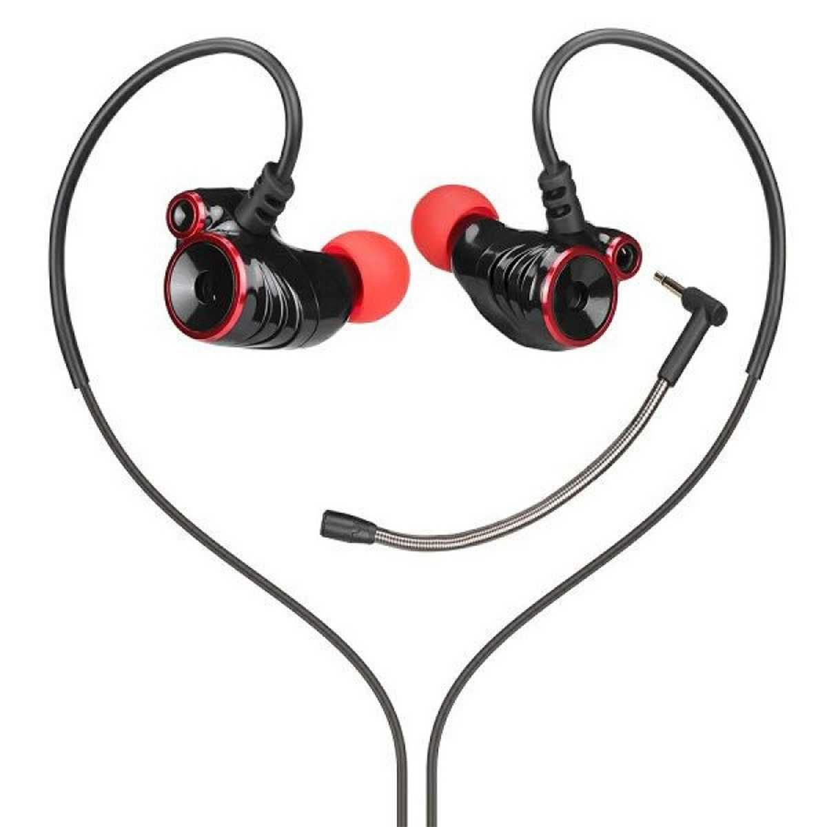 Audifonos Gamer Hp Dhe-7002 Pc Ps4 Xbox Rojo