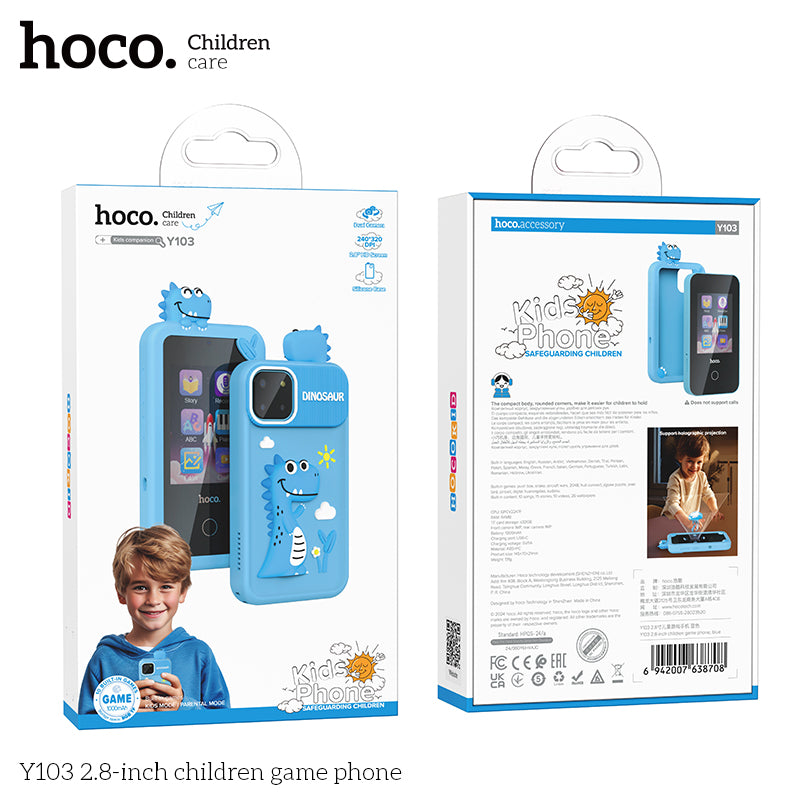 Telefono Celular Gamer Para Niños Hoco Y103 Azul – imagen 4