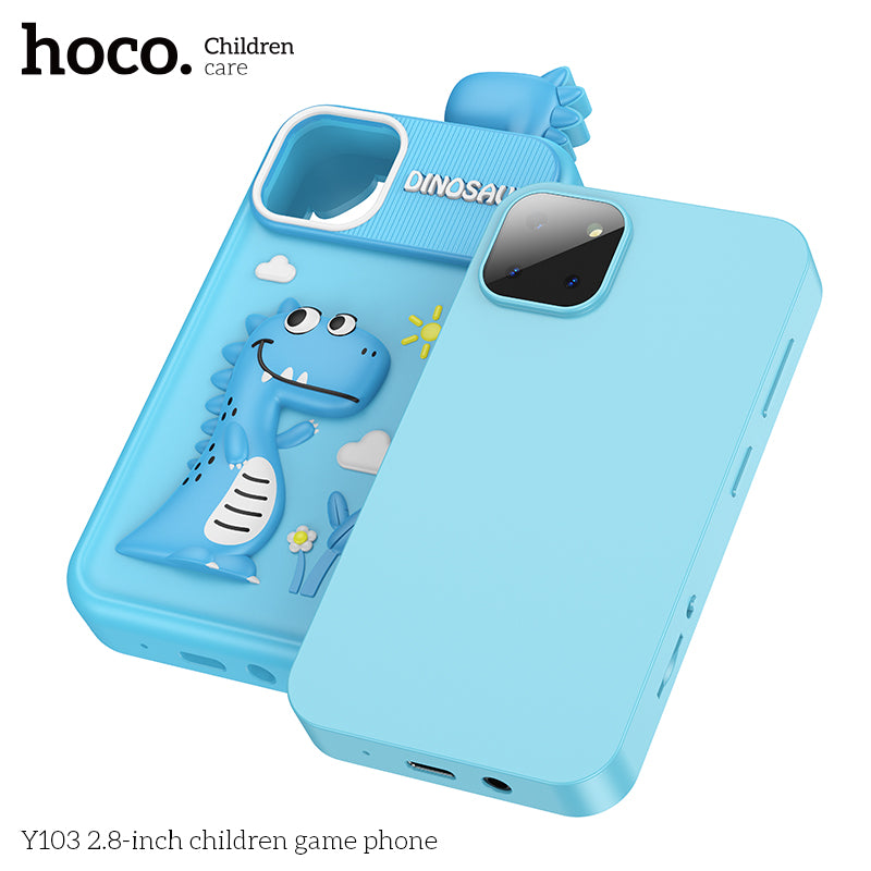 Telefono Celular Gamer Para Niños Hoco Y103 Azul – imagen 2