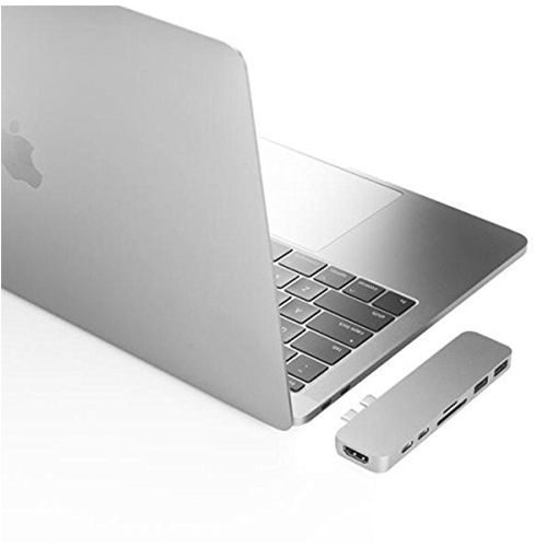 Adaptador Hub Usb Tipo C 7 Puertos Macbook