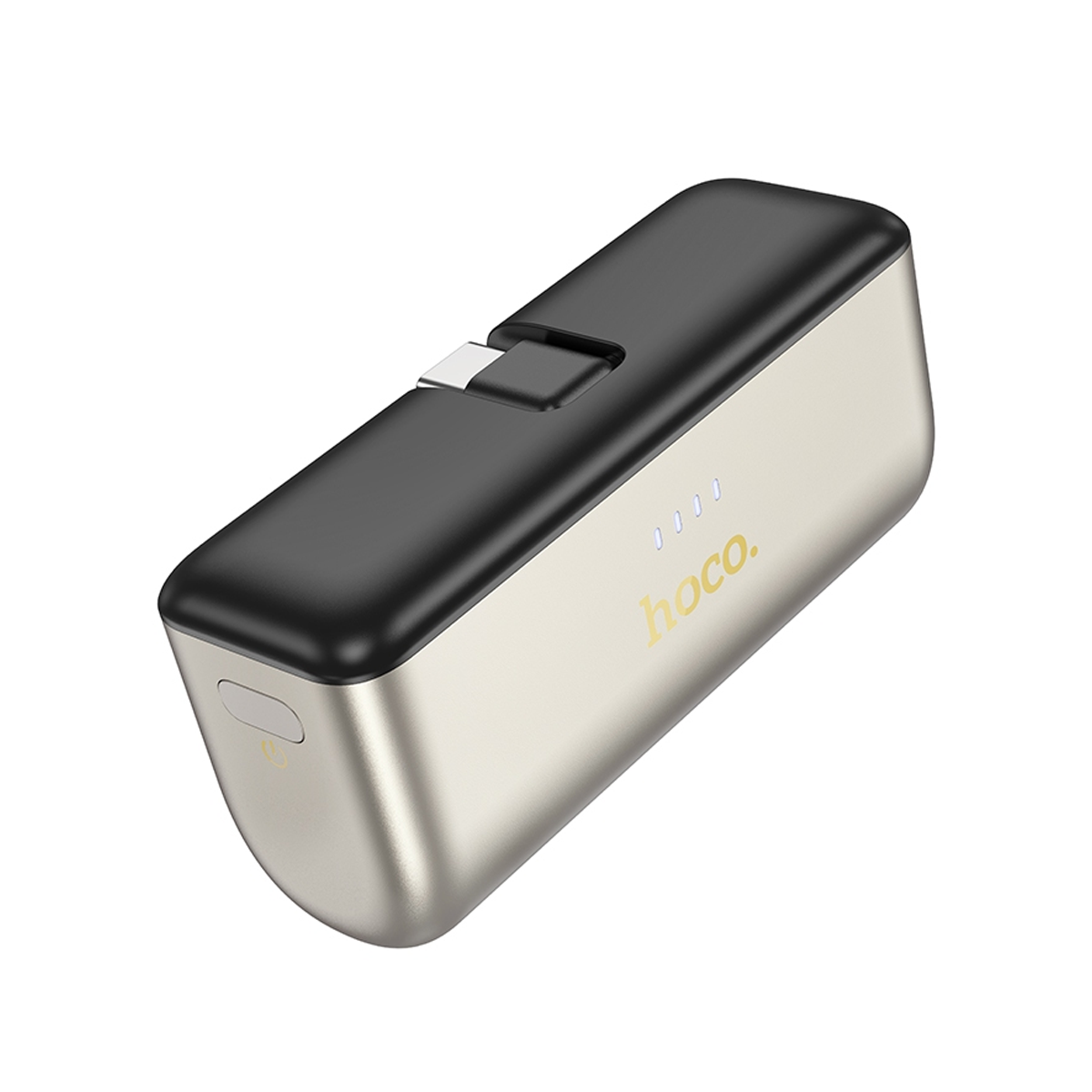 Bateria Portatil Powerbank Hoco Q31 Mini Tipo C 5000 Mah Dorado – imagen 2