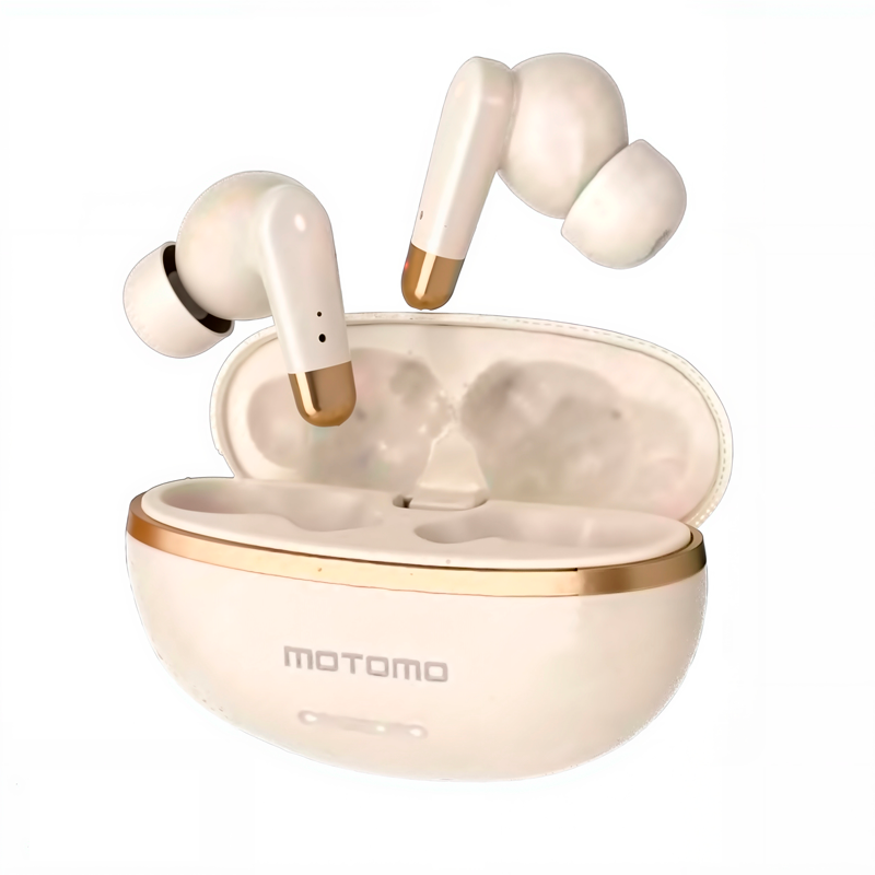 Audífonos In Ear Bluetooth Motomo Mo-L014 Anc Cancelacion Dorado