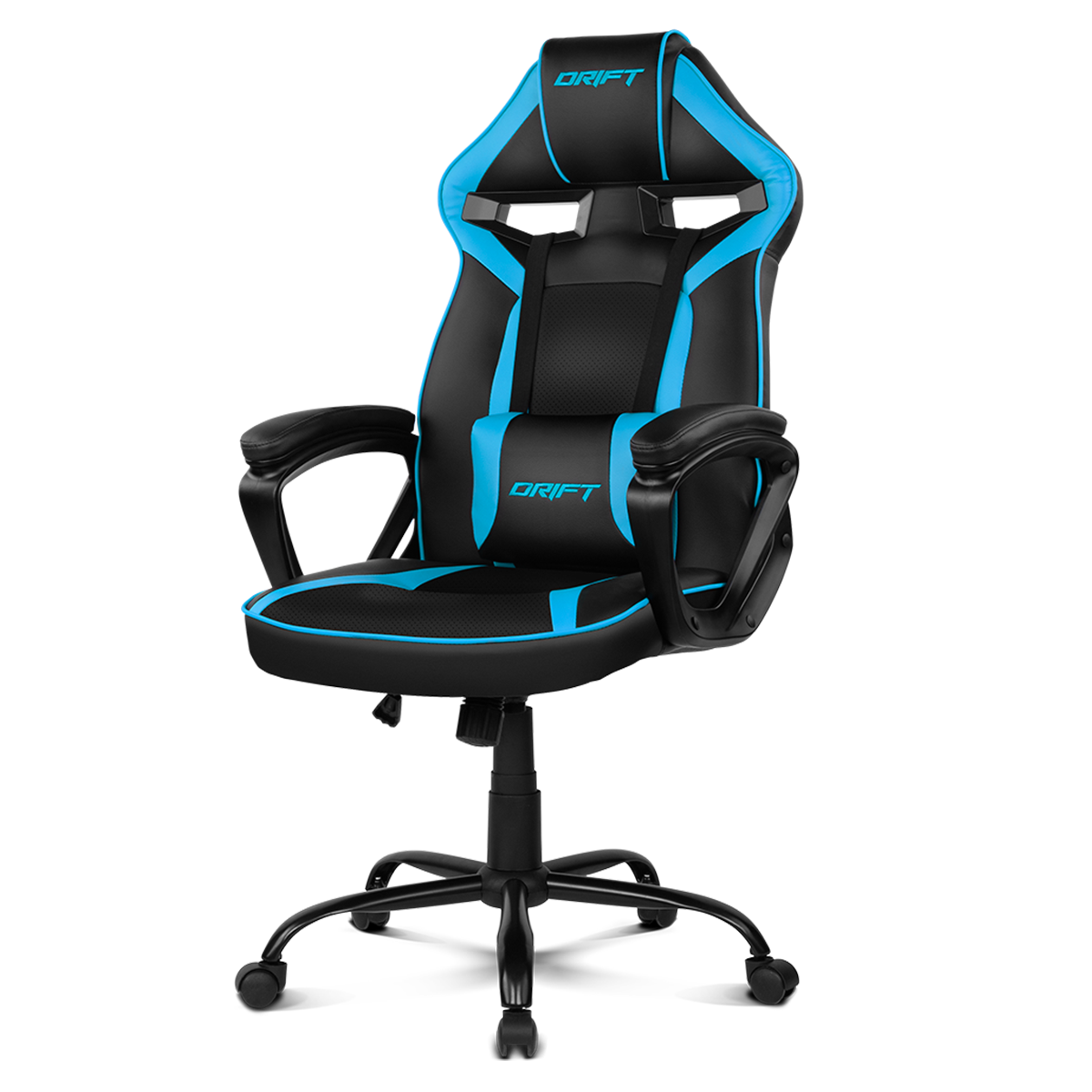 Silla Gamer Drift Dr50 Negro Azul