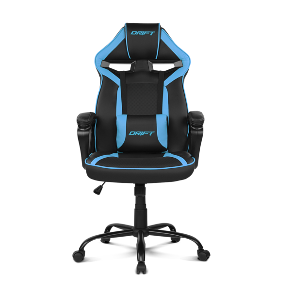 Silla Gamer Drift Dr50 Negro Azul – imagen 5