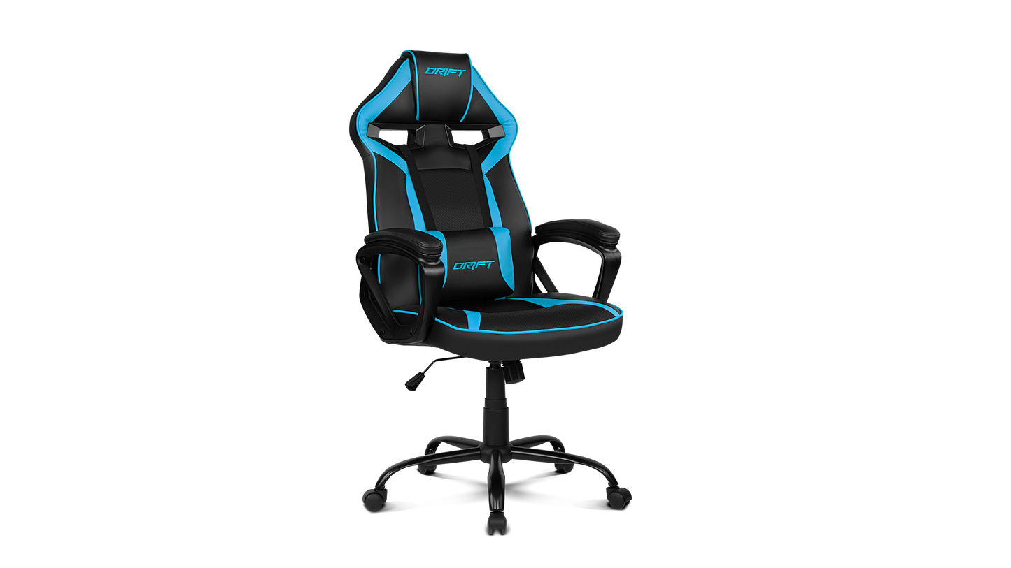 Silla Gamer Drift Dr50 Negro Azul – imagen 3