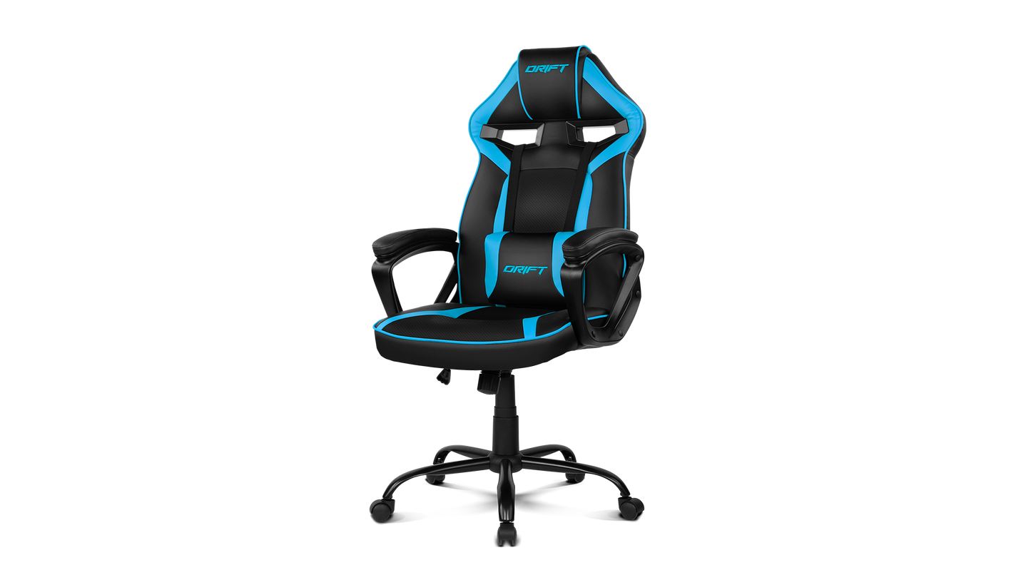 Silla Gamer Drift Dr50 Negro Azul – imagen 4