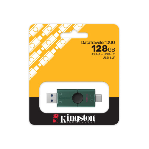 Pendrive Kingston Datatraveler Duo 128 Gb Usb 3.2 Verde – imagen 2