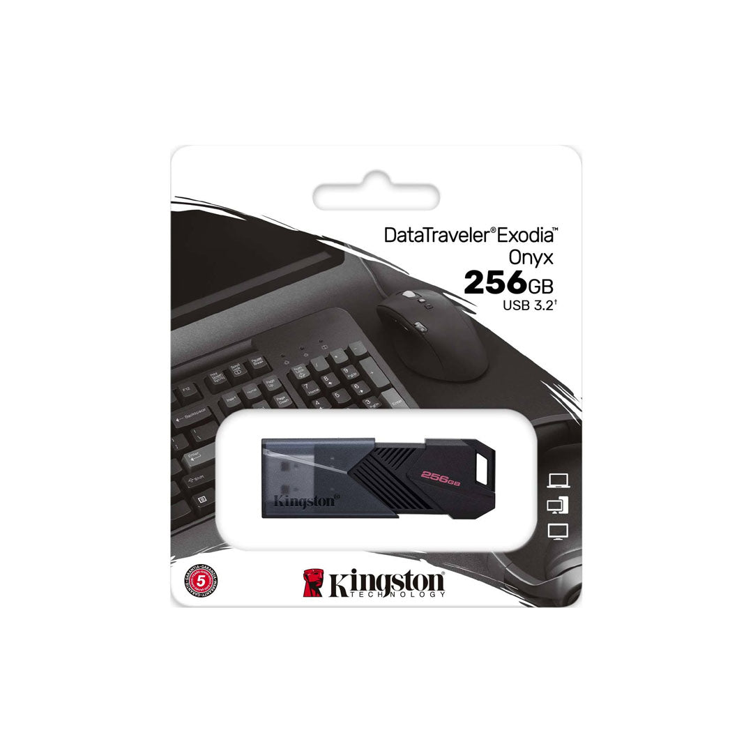 Pendrive Kingston Exodia Onyx 256 Gb Usb 3.2 Negro – imagen 2