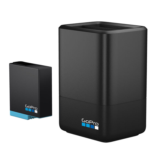 Cargador De Batería Dual + Batería Gopro Hero 8 Black