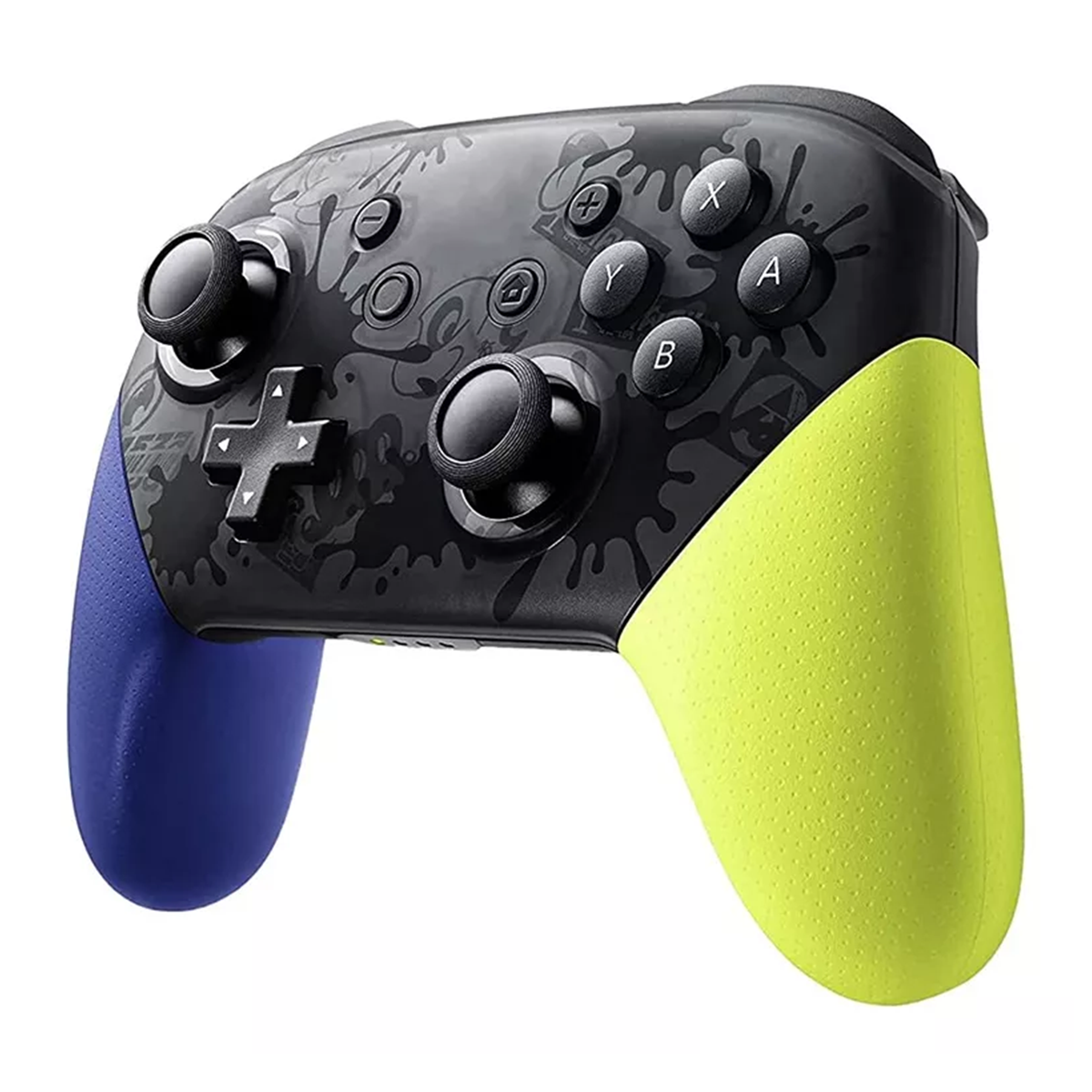 Control Nintendo Switch Pro Controller Splatoon 3 Azul Amarillo