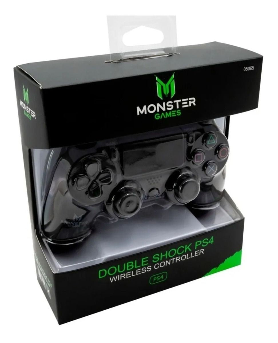 Control Inalambrico Ps4 Monster Double Shock Negro (copia) – imagen 3