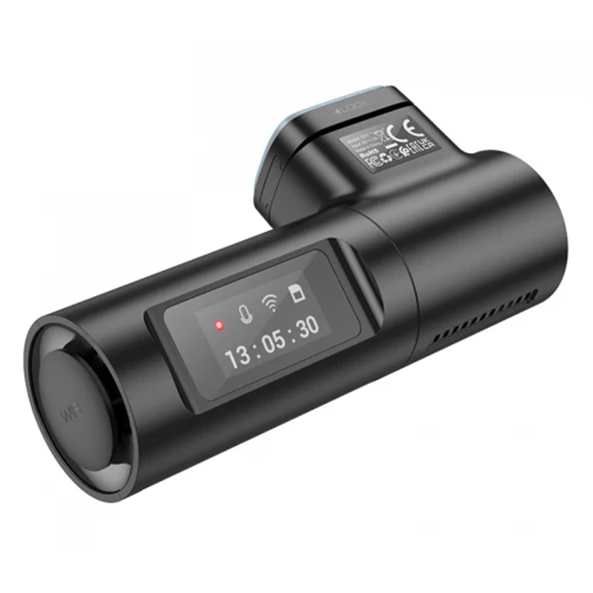 Camara De Auto Hoco Dv1 Wifi Dash Cam Full Hd 1080p Negro