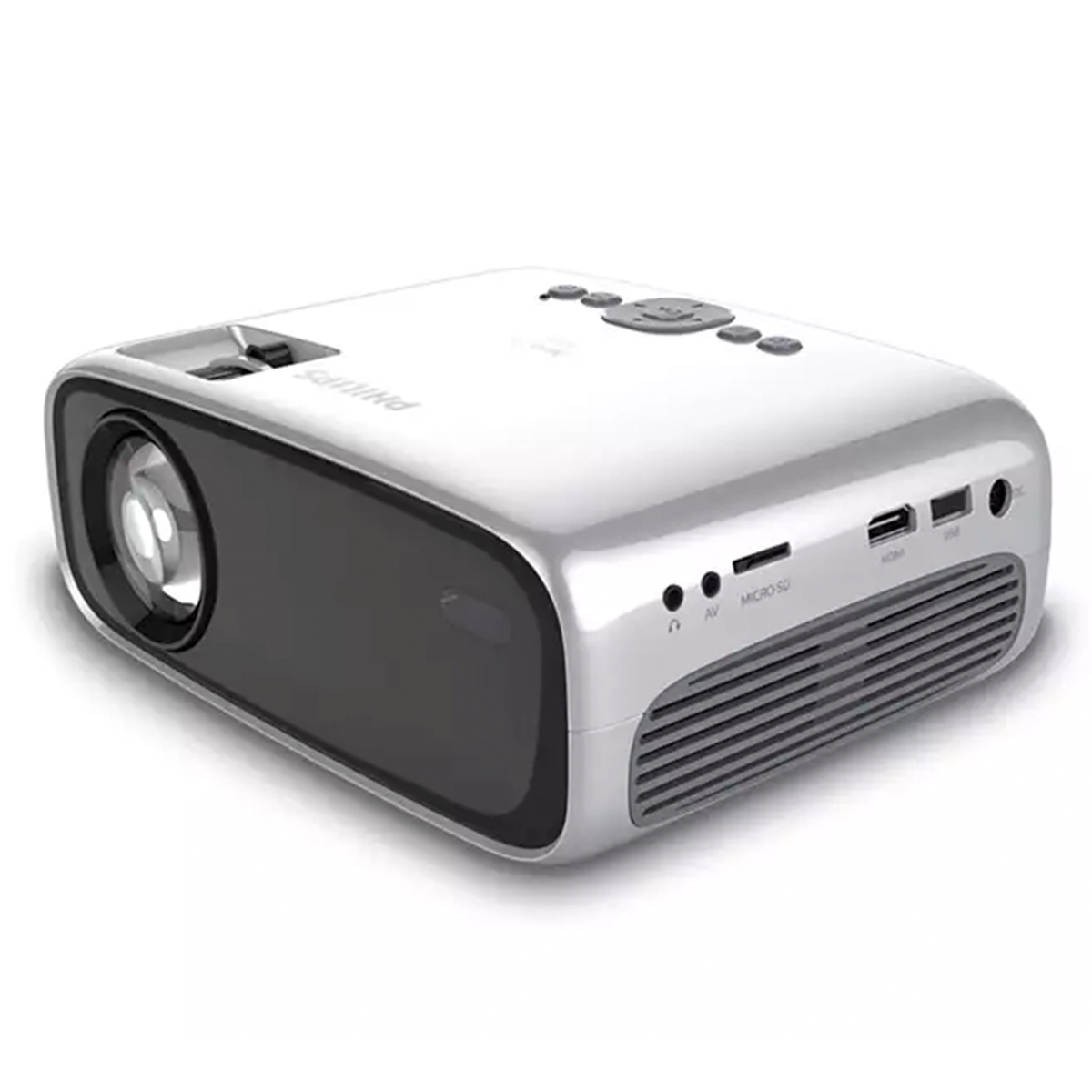 Proyector Portatil Philips Neopix Easy Hdmi Usb Gris