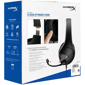 Audífonos Gamer Hyperx Stinger Core Ps4 Negro – imagen 6
