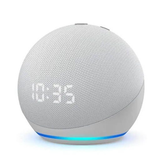 Parlante Amazon Echo Dot 4rd Gen Con Asistente Alexa Gris