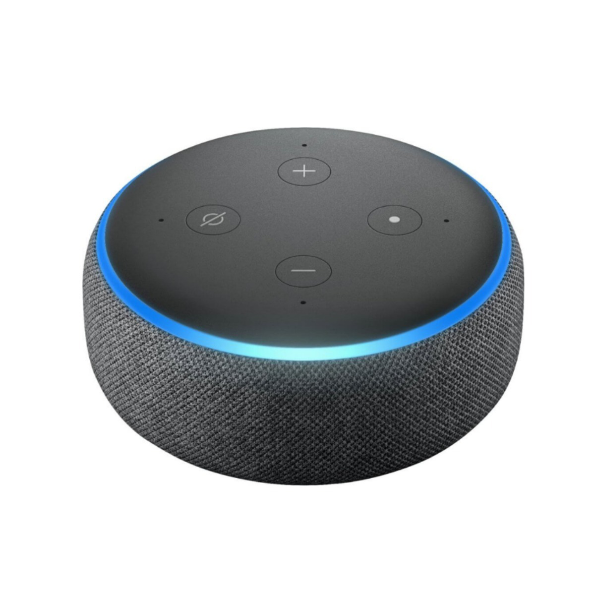 Parlante Amazon Echo Dot 3rd Gen Con Asistente Alexa Gris