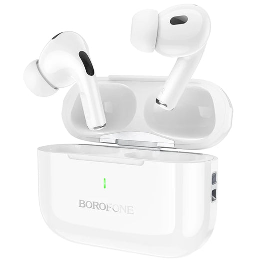 Audífonos Bluetooth Borofone Tws Anc Bw59 Plus Blanco