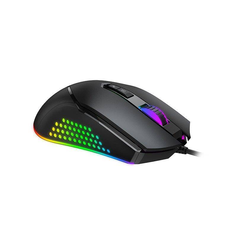 Mouse Gamer Gamenote Ms814 Rgb 7000dpi Negro – imagen 4
