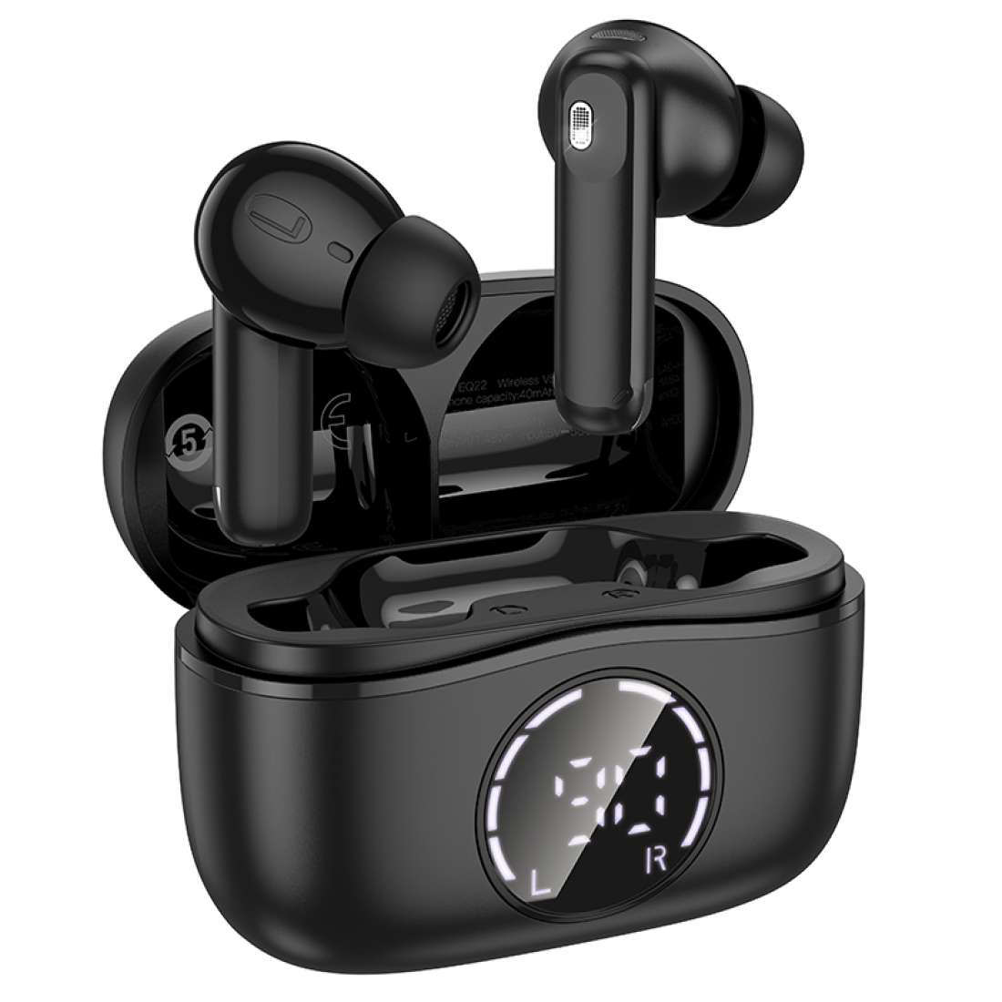 Audífonos In Ear Bluetooth Hoco Tws Eq22 Singer Anc Enc Negro