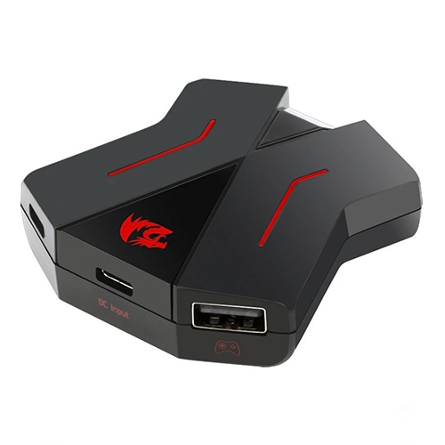 Adaptador Redragon Eris Teclado y Mouse Para PS4 Xone Switch GA-200