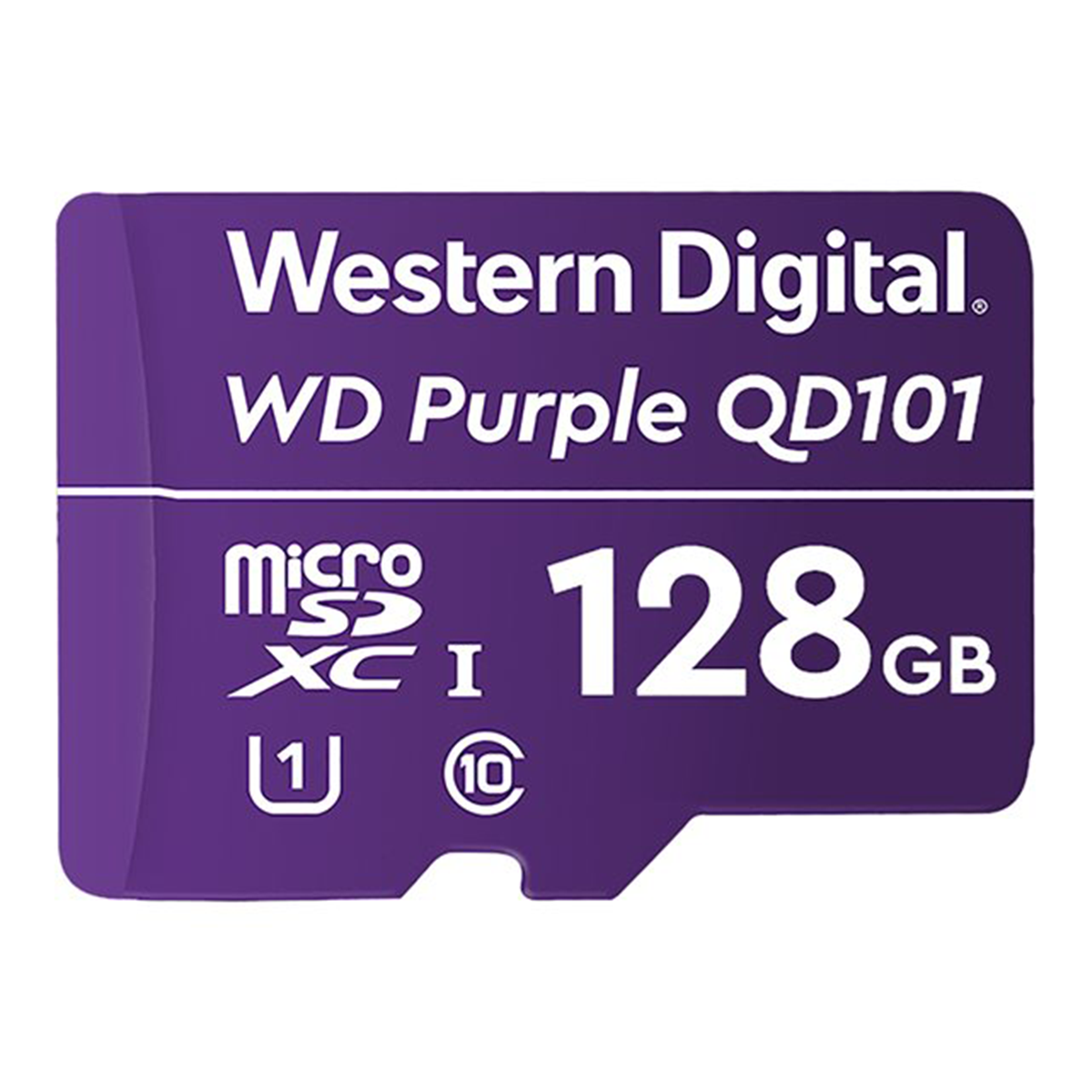 Memoria Micro Sd Wd Purple 128 Gb Surveillance Morado