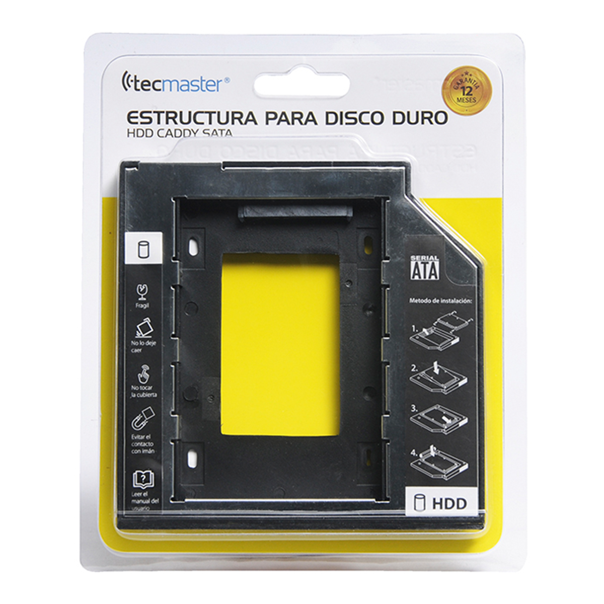 Estructura Para Disco Duro Hdd Caddy Sata Tecmaster